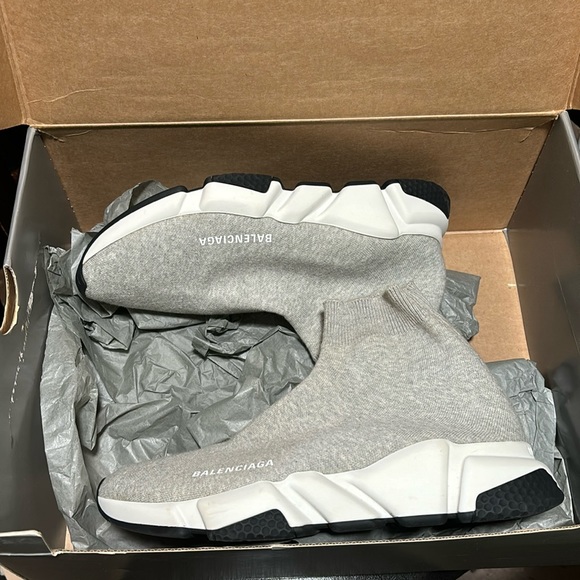 Balenciaga Speed Trainer ‘Grey’ - Picture 1 of 1